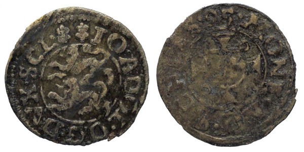 1/64 Taler (Sechsling), Herzoglich-Schleswig-Holstein- Gottorpische  Linie, Johann Adolf (1590 - 1616)