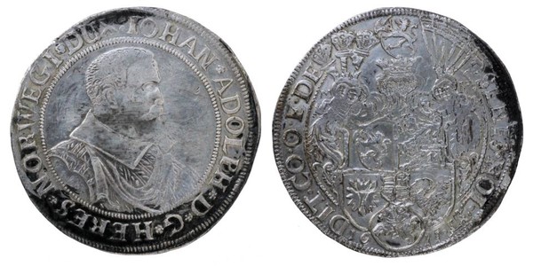 1 Taler, Hzgl. Schleswig-Holstein-Gottorpische Linie, Johann Adolph (1590-1616)