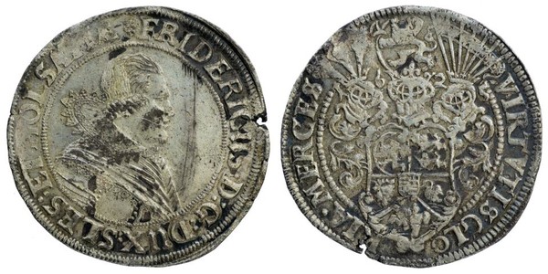 1 Taler, Hzgl. Schleswig-Holstein-Gottorpische Linie, Friedrich III. (1616 - 1659)