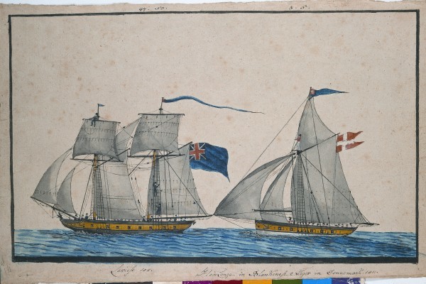 Kaperkutter, englischer Schoner