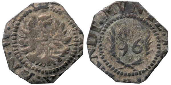 1/96 Taler (Sechsling), Herzogtum Lauenburg, Julius Franz  (1666 - 1689)