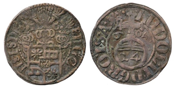 1/24 Taler, Grafen von Schauenburg, Ernst III.  (1601 - 1622)