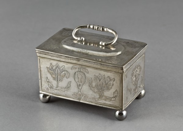 Kästchen, Silber, Meister Hinrich Sädeler, Hannover, 1663