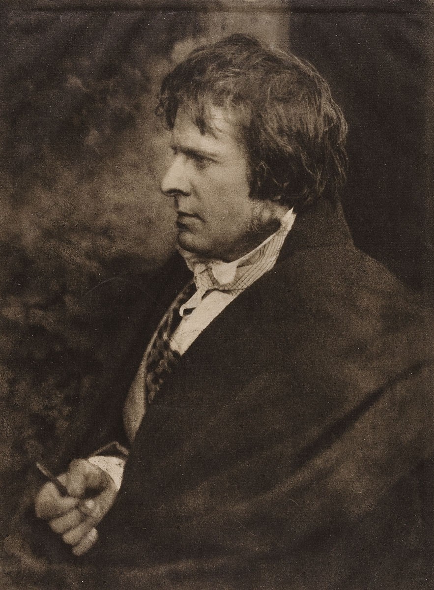 Selbstbildnis von David Octavius Hill by Adamson, Robert